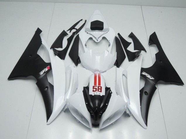 08-16 58 Sic Blanco & Negro R6 Carenado 08-16 58 Sic Blanco & Negro R6 Carenado