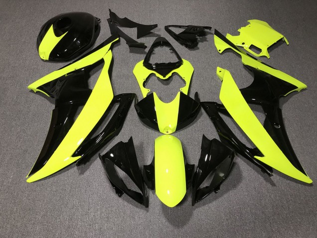 08-16 Alta Visibilidad & Negro Personalizado R6 Carenado