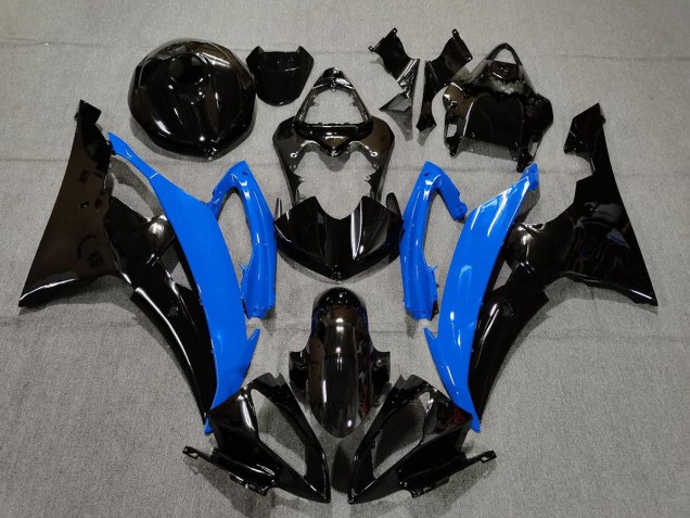 08-16 Azul Brillante & Negro R6 Carenado 08-16 Azul Brillante & Negro R6 Carenado