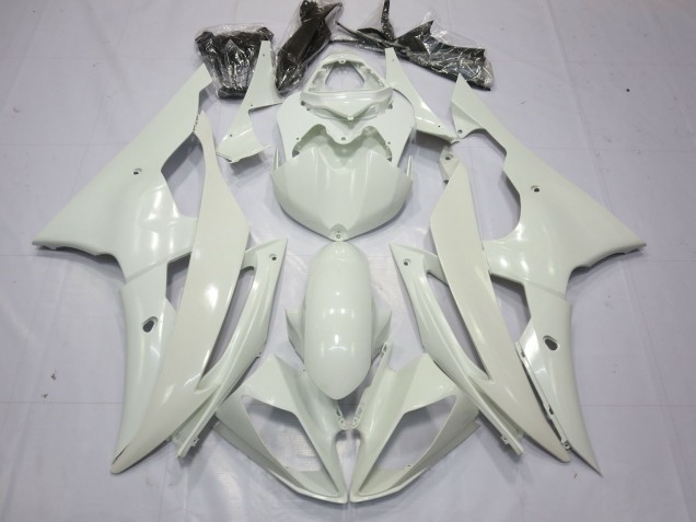 08-16 Blanco Brillante R6 Carenado 08-16 Blanco Brillante R6 Carenado