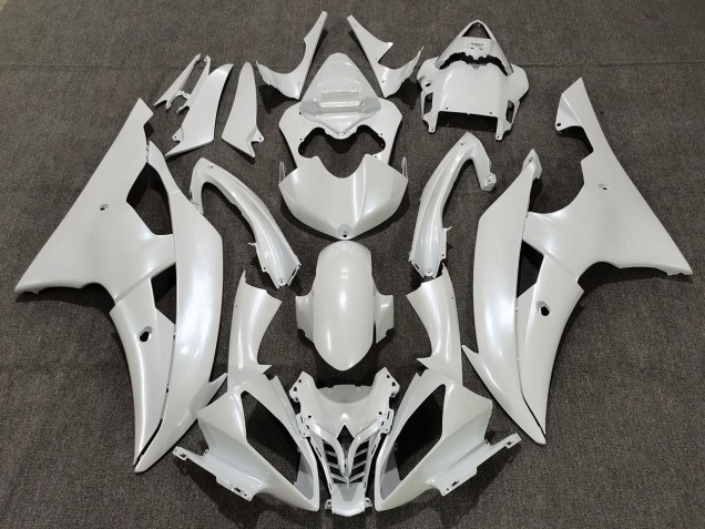 08-16 Blanco Brillante R6 Carenado 08-16 Blanco Brillante R6 Carenado