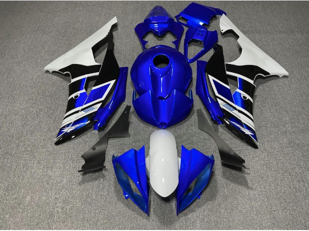 08-16 Estilo Azul Blanco & Negro OEM R6 Carenado 08-16 Estilo Azul Blanco & Negro OEM R6 Carenado