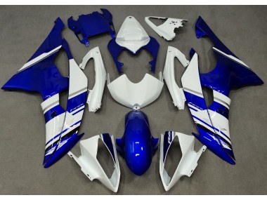 08-16 Estilo Personalizado OEM Azul & Blanco R6 Carenado