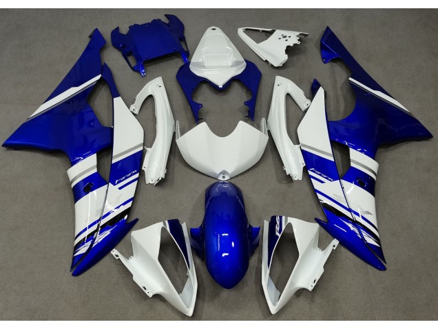 08-16 Estilo Personalizado OEM Azul & Blanco R6 Carenado 08-16 Estilo Personalizado OEM Azul & Blanco R6 Carenado