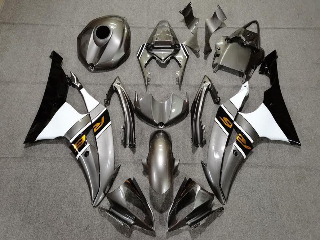 08-16 Gris Brillante & Bronce R6 Carenado 08-16 Gris Brillante & Bronce R6 Carenado