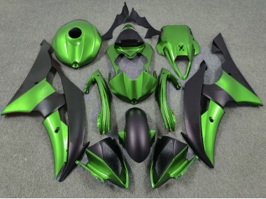 08-16 Verde & Negro Mate R6 Carenado