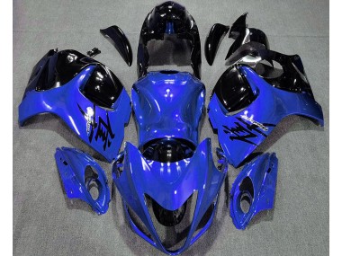 08-20 Azul Brillante & Negro GSXR 1300 Carenado