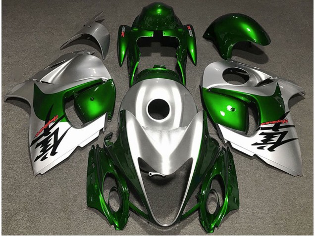08-20 Verde Brillante & Plata GSXR 1300 Carenado 08-20 Verde Brillante & Plata GSXR 1300 Carenado