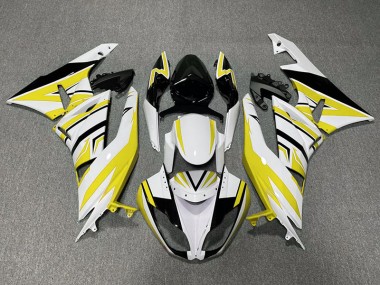 09-12 Amarillo Blanco & Negro Zag ZX6R Carenado