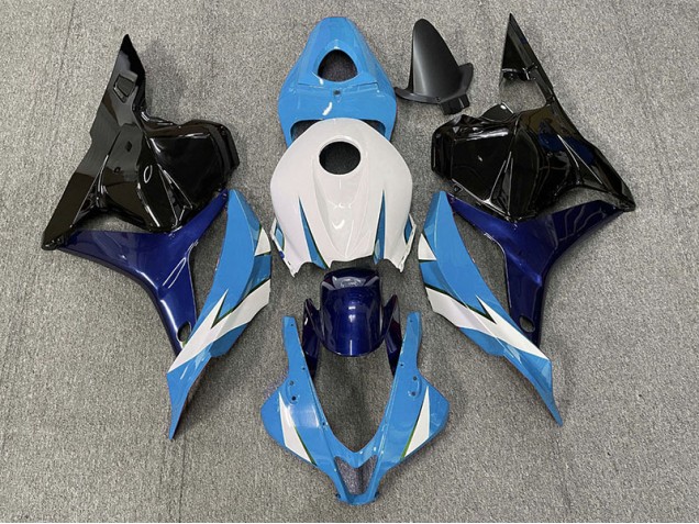 09-12 Azul Claro & Blanco CBR600RR Carenado 09-12 Azul Claro & Blanco CBR600RR Carenado