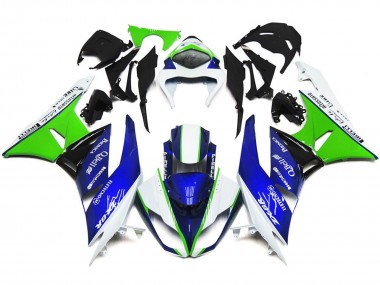 09-12 Azul Profundo Verde & Blanco ZX6R Carenado