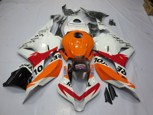 09-12 Blanco Repsol CBR600RR Carenado 09-12 Blanco Repsol CBR600RR Carenado