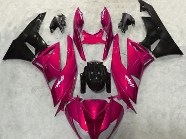 09-12 Brillo Rojo Vibrante ZX6R Carenado
