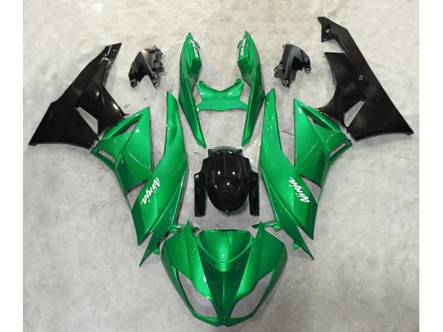 09-12 Brillo Verde Vibrante ZX6R Carenado