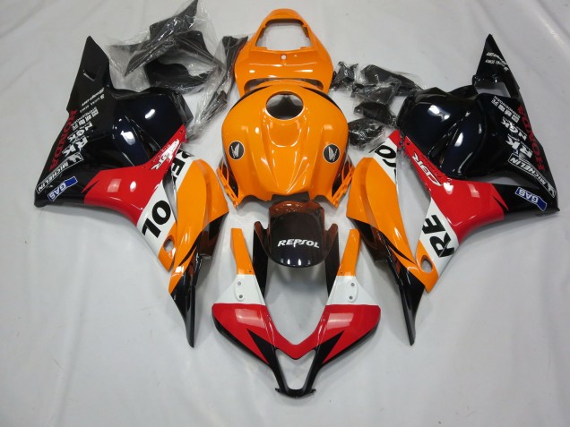 09-12 Clásico Repsol CBR600RR Carenado 09-12 Clásico Repsol CBR600RR Carenado