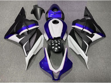09-12 Estrella Negra Mate & Azul Oscuro CBR600RR Carenado