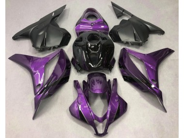 09-12 Morado Intenso Con Negro CBR600RR Carenado