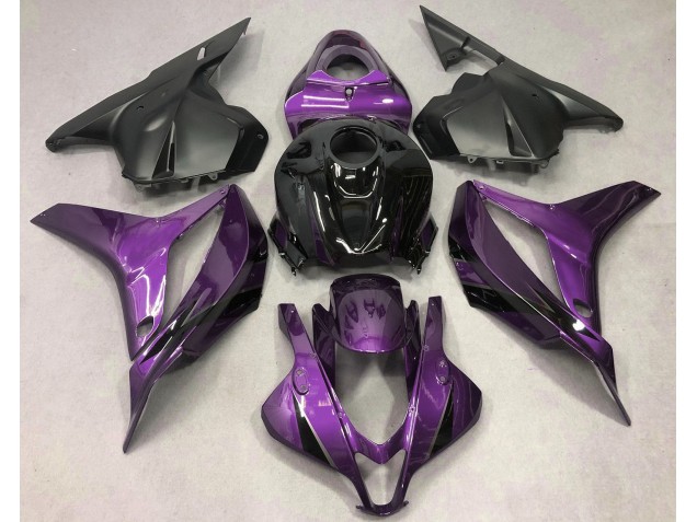 09-12 Morado Intenso Con Negro CBR600RR Carenado 09-12 Morado Intenso Con Negro CBR600RR Carenado