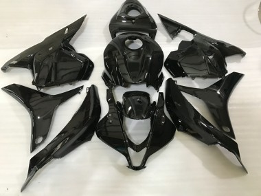09-12 Negro Brillante CBR600RR Carenado