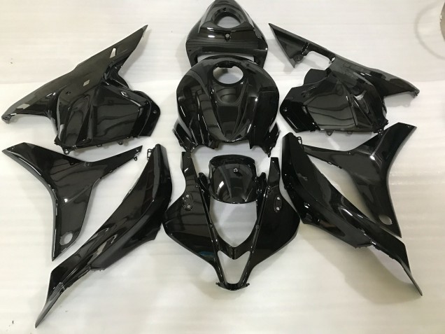 09-12 Negro Brillante CBR600RR Carenado 09-12 Negro Brillante CBR600RR Carenado