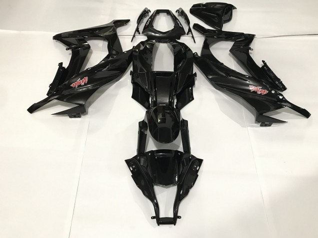 09-12 Negro Metalizado ZX6R Carenado 09-12 Negro Metalizado ZX6R Carenado