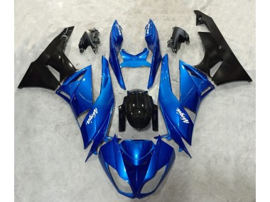 09-12 Ninja Azul & Negro ZX6R Carenado