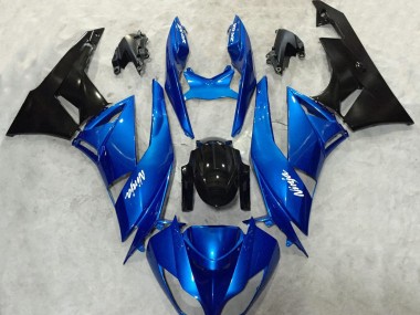 09-12 Ninja Azul & Negro ZX6R Carenado