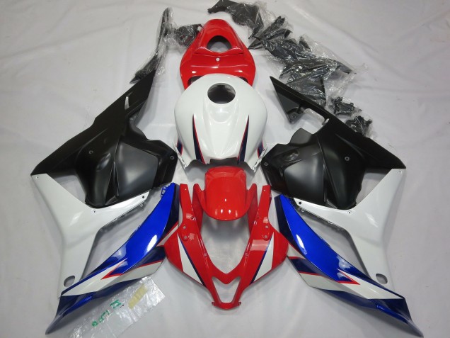 09-12 OEM Estilo Negro Blanco Rojo & Azul CBR600RR Carenado 09-12 OEM Estilo Negro Blanco Rojo & Azul CBR600RR Carenado