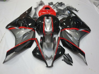 09-12 Pin Rojo Negro & Gris CBR600RR Carenado