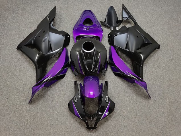 09-12 Púrpura Brillante & Negro CBR600RR Carenado 09-12 Púrpura Brillante & Negro CBR600RR Carenado