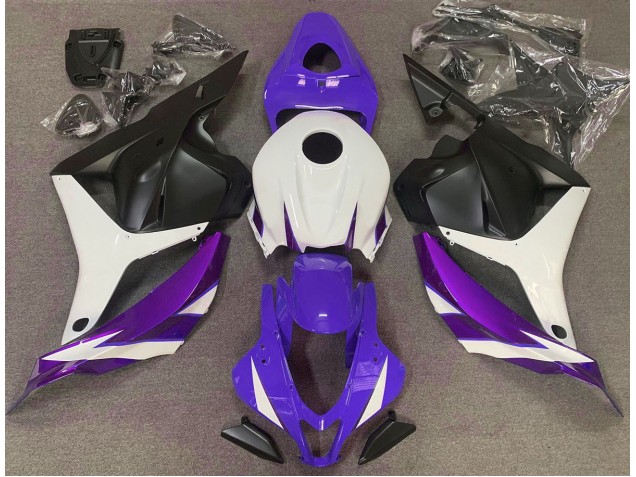 09-12 Púrpura Brillo Blanco & Violeta CBR600RR Carenado 09-12 Púrpura Brillo Blanco & Violeta CBR600RR Carenado