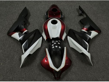 09-12 Racing Rojo & Negro CBR600RR Carenado