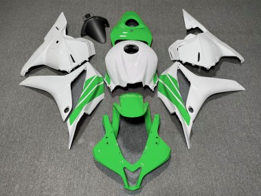 09-12 Raya Lateral Verde & Blanca CBR600RR Carenado