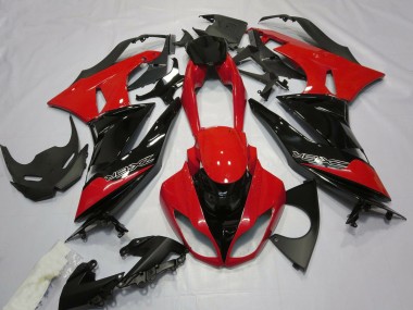09-12 Rojo Brillante & Negro ZX6R Carenado