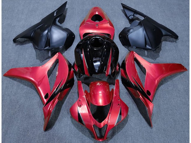 09-12 Rojo Caramelo CBR600RR Carenado 09-12 Rojo Caramelo CBR600RR Carenado