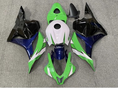 09-12 Verde & Blanco CBR600RR Carenado