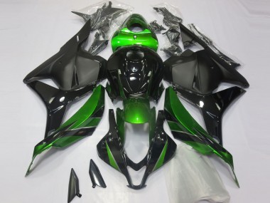 09-12 Verde Especial Negro Mate CBR600RR Carenado
