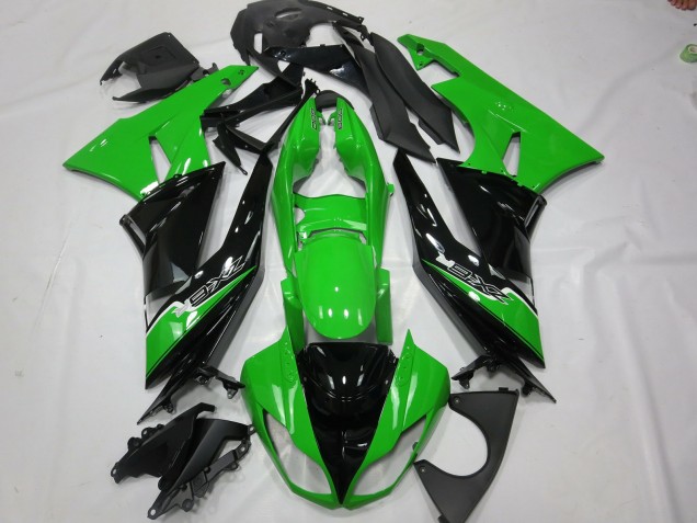 09-12 Verde Negro ZX6R Carenado 09-12 Verde Negro ZX6R Carenado