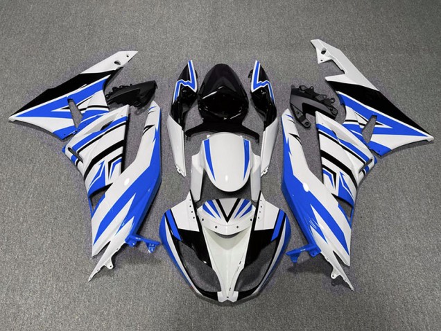 09-12 Zag Azul Blanco & Negro ZX6R Carenado 09-12 Zag Azul Blanco & Negro ZX6R Carenado