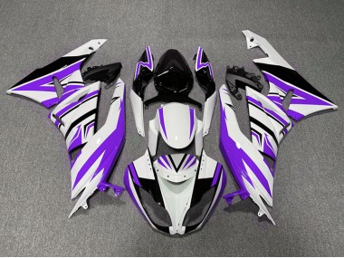 09-12 Zag Morado Blanco & Negro ZX6R Carenado