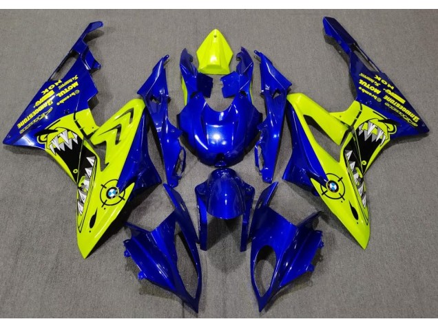 09-14 Alien Azul & Blanco S1000RR Carenado 09-14 Alien Azul & Blanco S1000RR Carenado