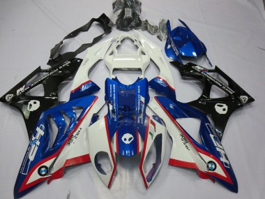 09-14 Alienígena Azul & Blanco S1000RR Carenado