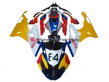 09-14 Alienígena Azul & Blanco S1000RR Carenado
