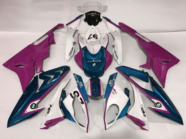 09-14 Alienígena Azul & Blanco S1000RR Carenado