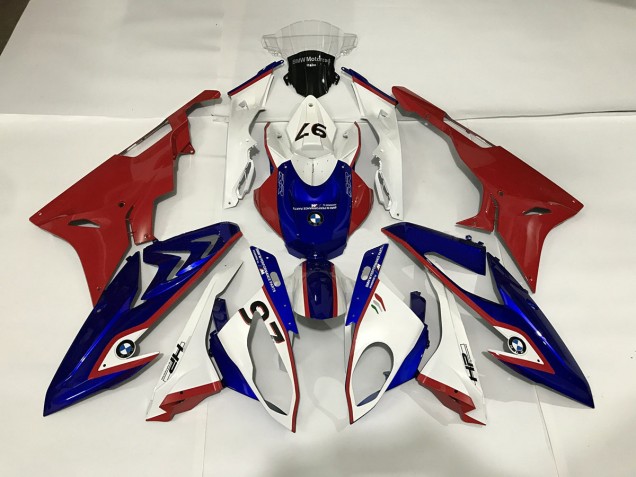 09-14 Alienígena Azul & Blanco S1000RR Carenado 09-14 Alienígena Azul & Blanco S1000RR Carenado
