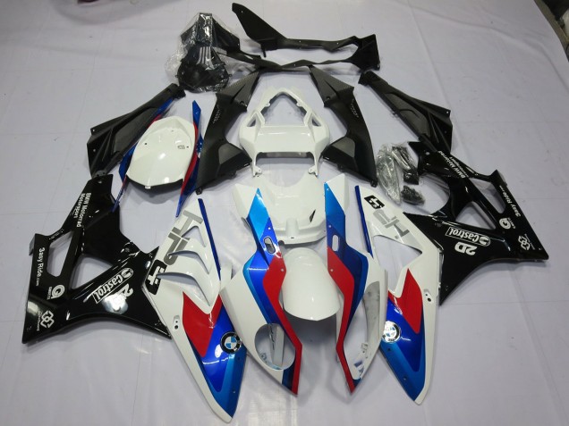 09-14 Alienígena Azul & Blanco S1000RR Carenado 09-14 Alienígena Azul & Blanco S1000RR Carenado