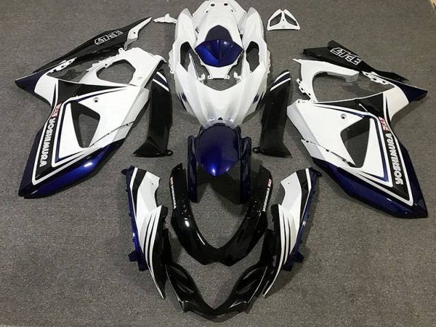 09-16 Azul Blanco & Negro GSXR 1000 Carenado 09-16 Azul Blanco & Negro GSXR 1000 Carenado