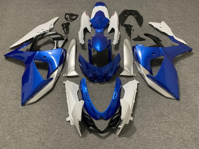 09-16 Azul Claro & Blanco GSXR 1000 Carenado 09-16 Azul Claro & Blanco GSXR 1000 Carenado