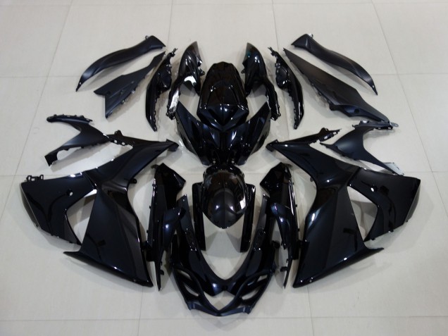 09-16 Negro Brillante GSXR 1000 Carenado 09-16 Negro Brillante GSXR 1000 Carenado