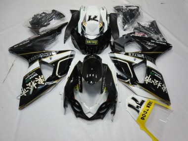 09-16 Oro Negro & Blanco GSXR 1000 Carenado